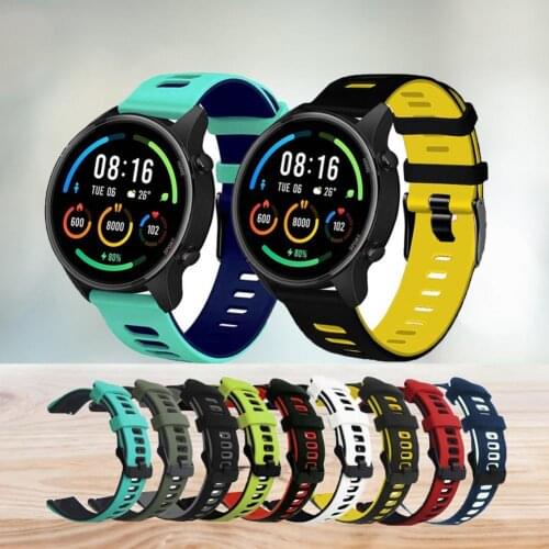 Watch Strap Professional Sweat-proof Comfortable Sports Watch Band for Samsung Gear S4-46 Huami 47 Huawei Watch GT/GT 2