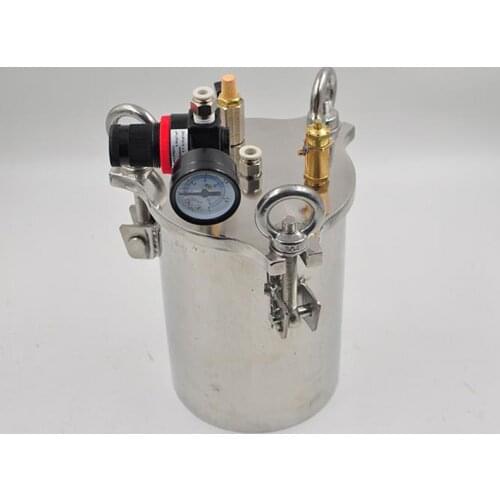 304 stainless steel carbon steel pressure tank, distribution tank, distribution barrel, with safety valve, regulating valve 3L
