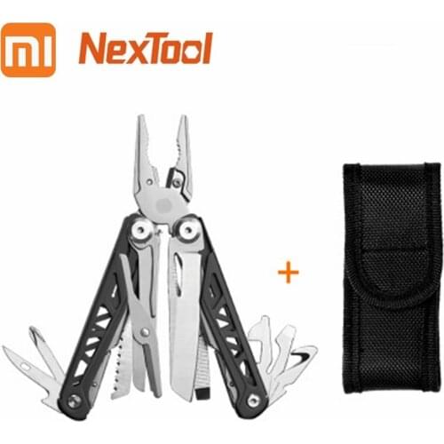 MI Folding Blade Knife EDC Camping Hardness Multitool Plier Cable Wire Cutter Multifunctional Multi Tools Outdoor Camping Pliers