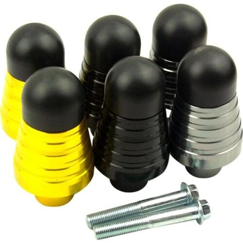 Motorcycle frame sliders crash falling protection aluminum alloy frame sliders crash protector for Benelli bn 600 bn300 bj300