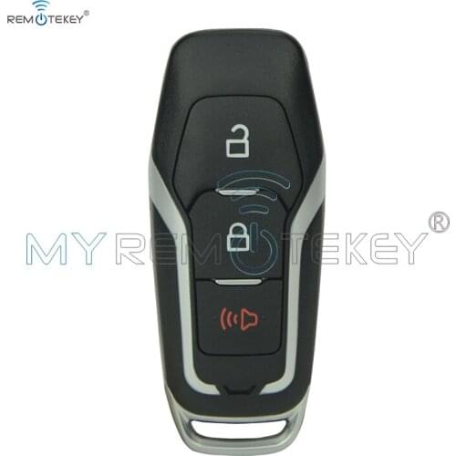 Smart remote key case 3 button 164-R8111 for Ford Fusion Explorer F-150 F-250 Truck M3N-A2C31243300 car Key shell Remtekey