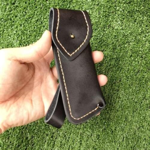 Brand New Sheath / Folding Knife Sheath Holster Leather Knife The First Floor Leather Knife Sheath For Swiss Knife