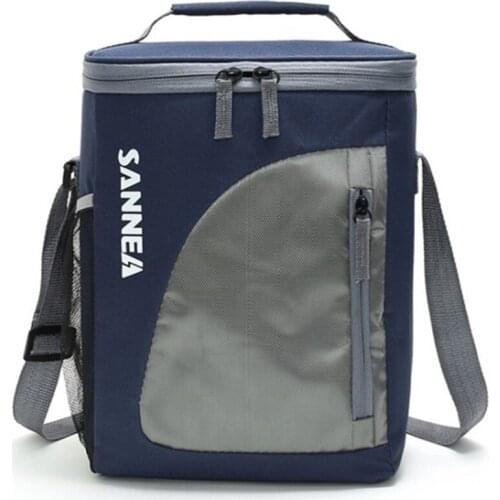 New Waterproof Cooling Handbag Leakproof Picnic Cooler Bag Vintage Refrigerator Portable Thermal Shoulder Insulation Travel Bags