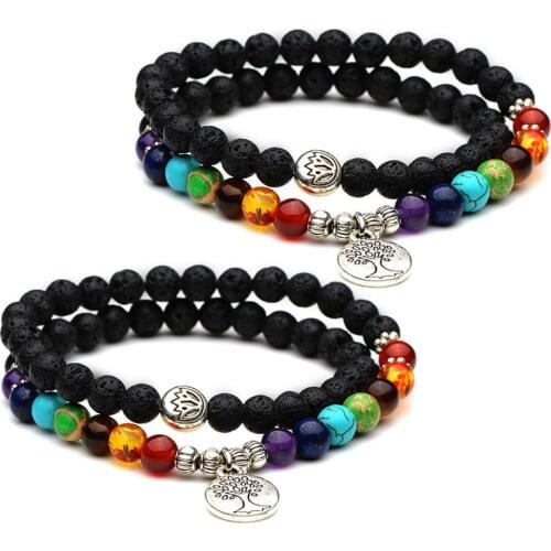 SUMOORL Black Bracelets