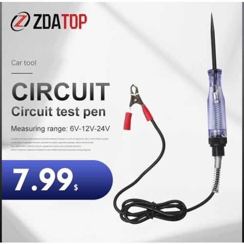 Car Circuit Tester Pen Voltage Electrical Auto Automotive Light Probe Pen Detector Diagnostic Test Tools