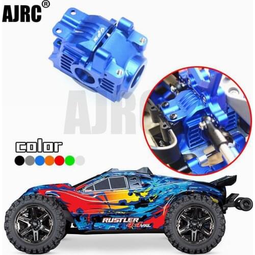 TRAXXAS RUSTLER 4X4 VXL 67076-4 SLASH 4x4 XO-01 aluminum alloy rear gearbox shell #6880 Gearbox