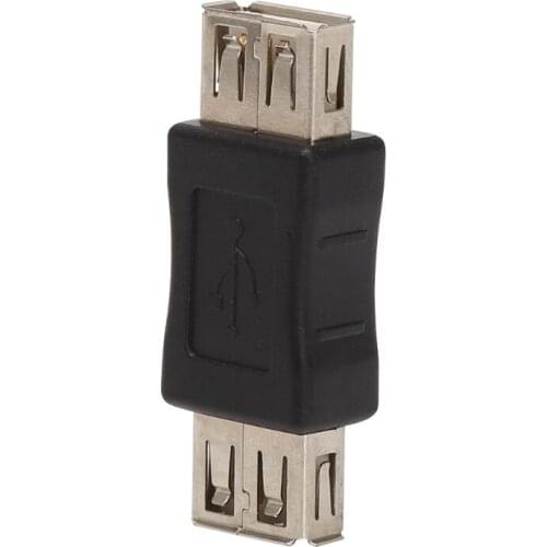 USB 2.0 Type A Female To Female Converter Adapter For Charging Data Transferring X7JC