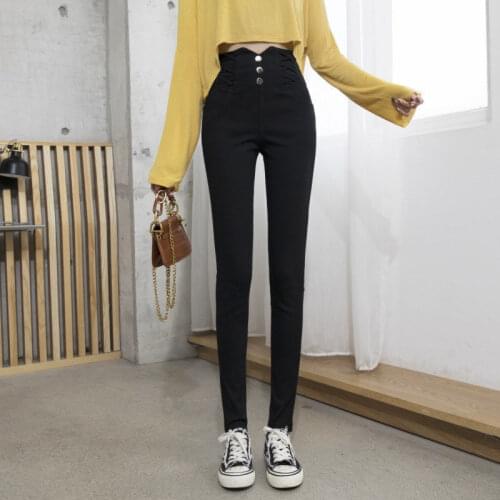 Women 2021 Spring Summer Fashion High Waist Slim Leggings Female Casual Thin Trousers Ladies Stretch Skinny Pencil Pants T173
