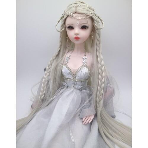 Female 1/3 BJD Doll 56cm Plastic joint moveable doll includes the doll clothes and shoes