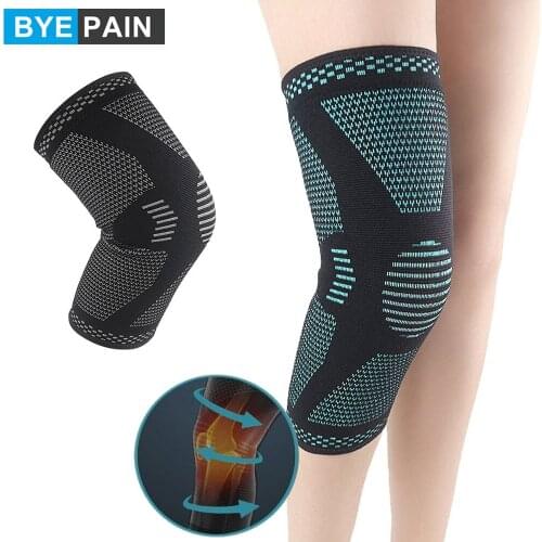 1Pcs BYEPAIN Knee Brace Support Premium Compression Knee Sleeve Knee Support Patella Stabilizer for Meniscus Tear Arthritis Pain
