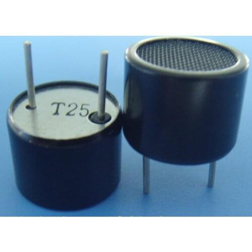16MM Ultrasonic Sensor Transceiver Probe Split 25KHz and Another Transceiver Integrated