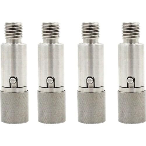 2Pcs Fishing Rod Pod Bank Sticks and Bite Alarms Fishing Quick Release Adapter Connector for Bite Alarms Fishing Tackle