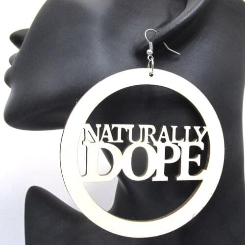 2017 Naturally Dope Wood Earrings