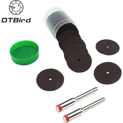 36pcs/set Universal 24mm Mini Diamond Cutting Discs Wheel Drill Bit For Rotary Jewellery Tool Kit Cut Off Wheel Random Color