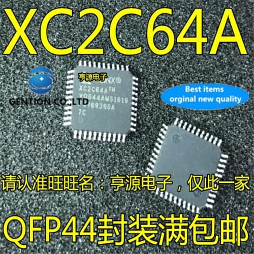 5Pcs XC2C64A XC2C64A-7VQG44C XC2C64A-7VQ44C QFP44 in stock 100% new and original