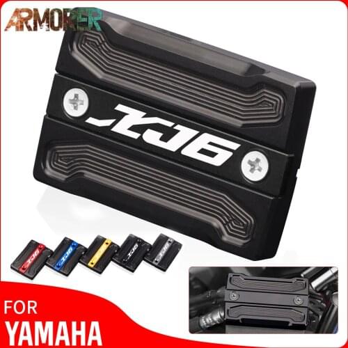 For YAMAHA XJ6 XJ6F XJ6N DIVERSION 2009 - 2014 Motorcycle CNC Aluminum Front Brake Oil Fluid Reservoir Cover Cap 2011 2012 2013