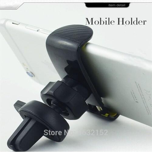 Car Phone Holder for Air Vent Mount Holder Stand 360 Rotation Mobile Phone Stand for Vw polo tiguan golf 7 4 6 passat b6 b5 b7