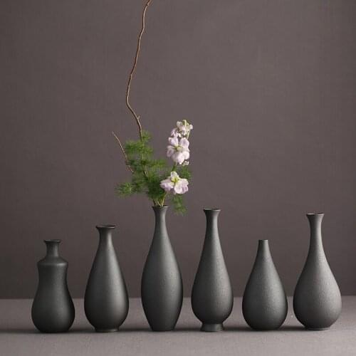 Ceramic vase ornaments dried flower flower arrangement creative art living room TV cabinet desktop decoration