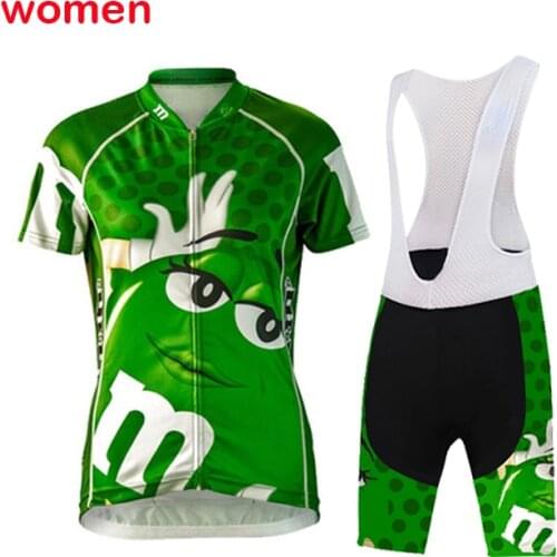 Green Cycling Jersey Set Short Sleeve Summer Bike Wear Jersey Bib Shorts 9D Gel Pad Cycling Clothing Mtb Ropa Ciclismo