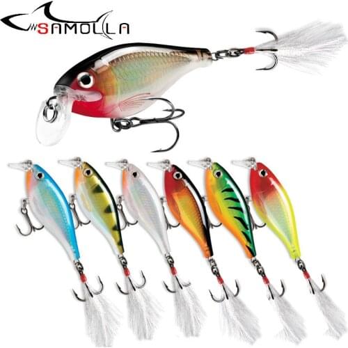 Crankbait Mino Fishing Lure Weights 12.3g/8.5cm Tackle Bass Fishing Lures Trolling Fish Lure Articulos De Pesca Isca Artificial