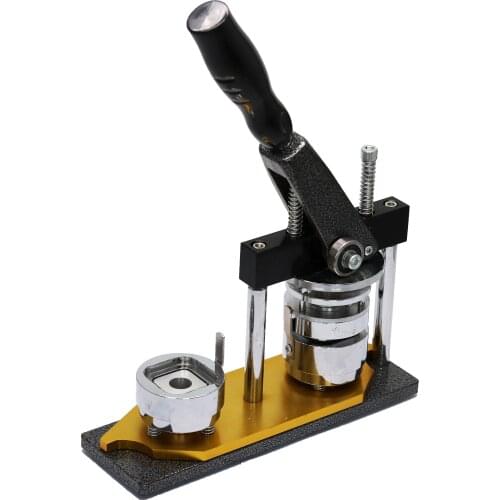 Square 35*35mm pin button badge making machine 35*35mm size DIY button maker