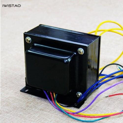IWISTAO Tube Amplifier Output Transformer 100W Pull-Push Z11 Silicon Steel EI114*50 Pull-push Tube Amp Power Audio HIFI DIY