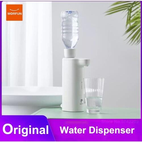 MORFUN Mini Protable Instantly Heated Water Dispenser 4 Second Heating Home Gadgets Mini Barreled Water Electric Heated Pump