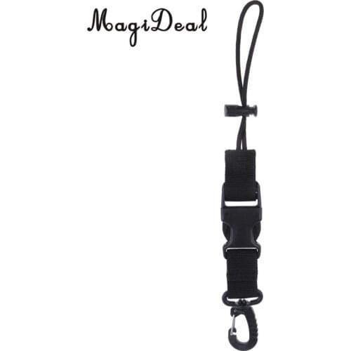 MagiDeal Scuba Diving Lanyard Dive Camera Torch Holder Strap Quick Release Buckle
