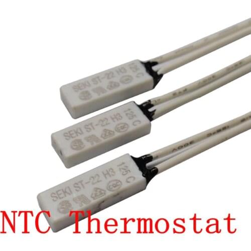 ST-22 50C-150C Degree Motor 55/60/65/70/75/80/85/90/130/150 Thermal Protection Device Thermostat Temperature Control Switch