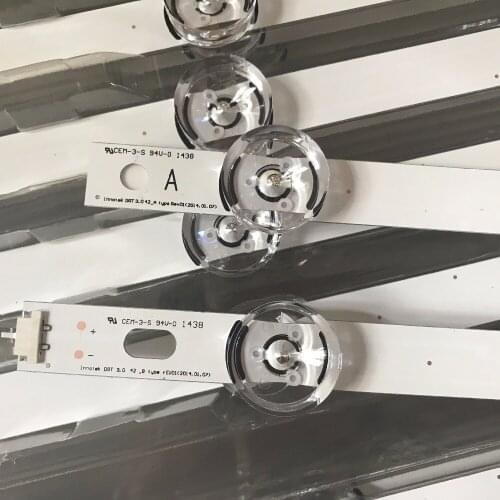 New LED Backlight Lamp strip 8 leds For LG 42LY320C LC420DUE INNOTEK DRT 3.0 42 inch TV 42LB5610 42GB6310 6916L-170