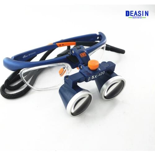 High Quality Ultra-Light 2.5X Medical magnifying glass Surgical loupes Dental Loupes medical loupes head loupes FD-503-G
