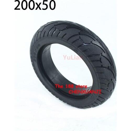 200x50 Solid Tire 8X2T For Speedway mini 4 Pro Rear Wheel 8 Inch Electric Scooter Tyre RUIMA mini 4 PRO Rear Tire
