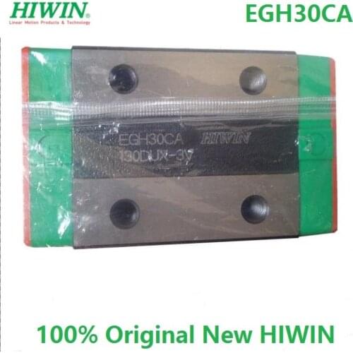 4pcs/lot 100% original HIWIN EGH30CA linear block for EGR30 linear guide for CNC router (only blocks)