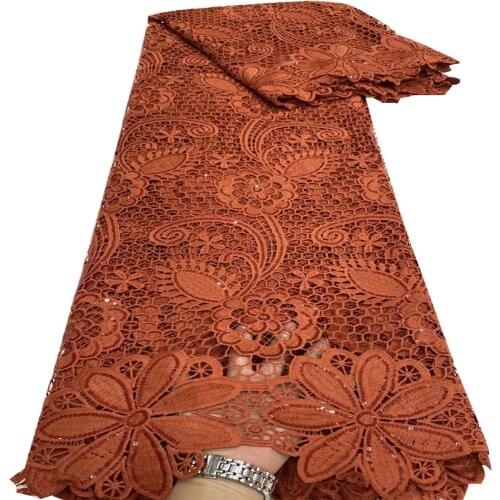 African Frence Tulle Lace Milk Silk French Lace Fabric High Quality Embroidery Mesh Nigeria Wedding Party Dress DP-140