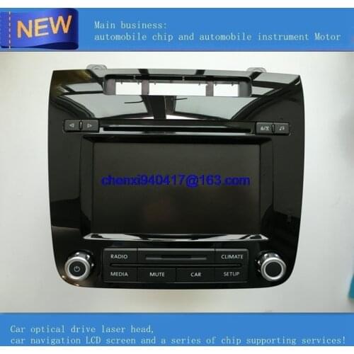 Alpine 6 Disc CD changer Audio Media For VW RCD550 7P6035162B P6035195D VW Touareg 7P Stereo Radio with touch screen