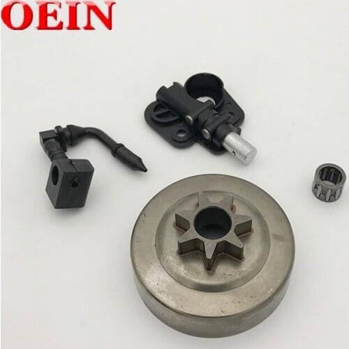 Clutch Drum Sprocket Oil Pump Kit for Partner 350 351 352 370 371 390 420 Chainsaw Replacement Parts 530047061 530071259