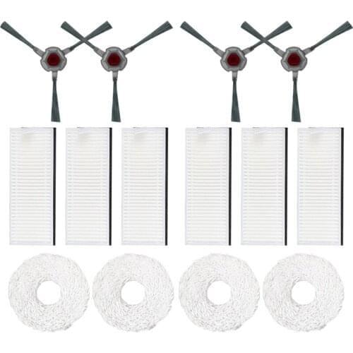 Side Brush HEPA Filter Mops For ECOVACS Deebot N9+ Accessories Robot Vacuum Cleaner Replacement