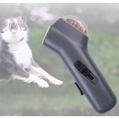 Dog Snack Catapult Launcher Dog Cat Treat Launcher Snack Food Feeder Catapult Pet Interactive Training Toys Outdoor Beach Toys
