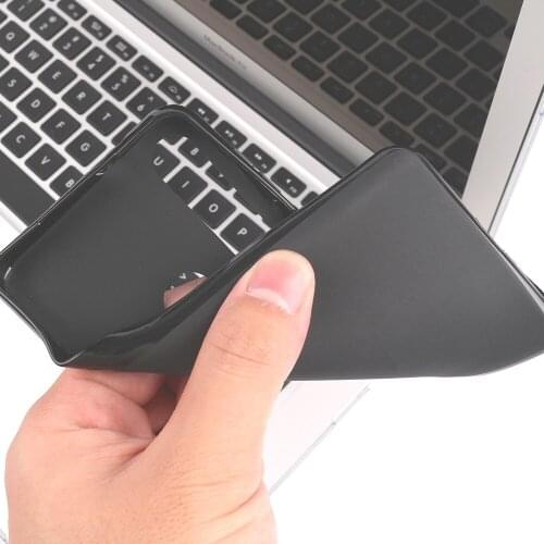 For Motorola Moto One Macro Soft TPU Silicone Matte Bumper Back Coque Soft For Moto G8 Play One Macro TPU Case