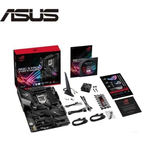 NEW For ASUS ROG STRIX Z490-E GAMING Motherboard Socket LGA 1200 DDR4 M.2 nvme ssd For Intel Z490 Original Desktop Mainboard