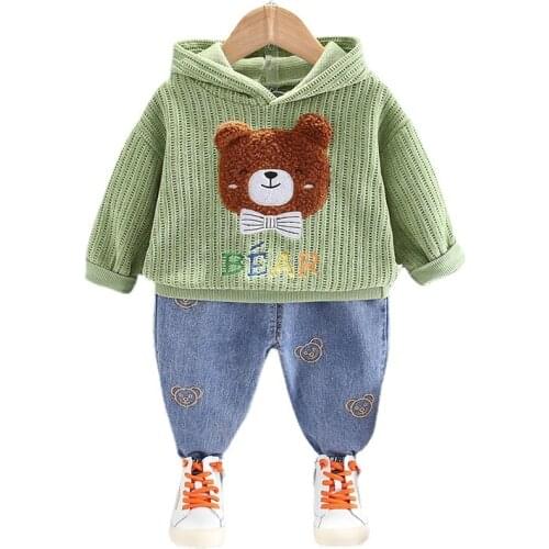 New Spring Autumn Baby Girl Clothes Children Boys Fashion Sports Hoodies Pants 2Pcs/Sets Toddler Casual Costume Kids Tracksuits