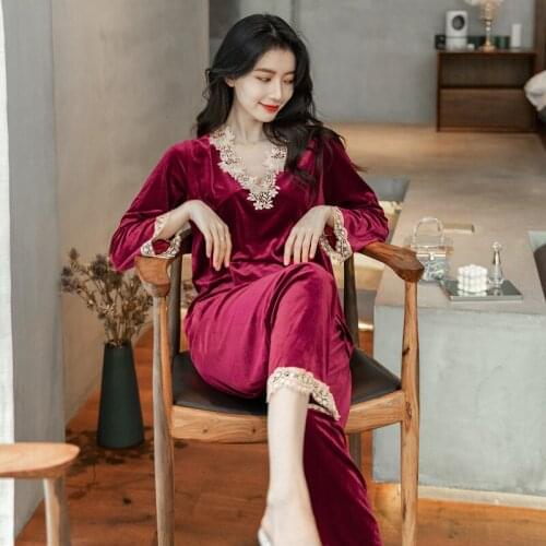 Женские пижамы с брюками Olome China At AliExpress