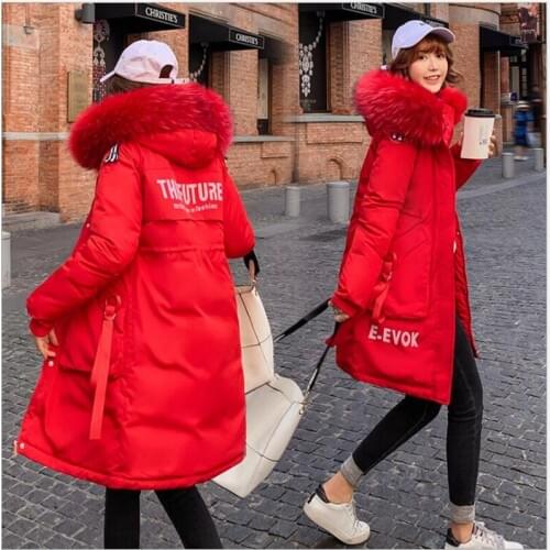 Hooded women Parka casaco feminino inverno female jacket Coat plus size winter jacket women Casual Cotton Long Padded Parkas Z45