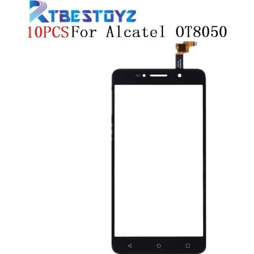 RTBESTOYZ 10PCS 6" Touch Sensor For Alcatel One Touch Pixi 4 OT-8050D OT8050 8050D 8050 Touch Screen Digitizer Panel Replacement