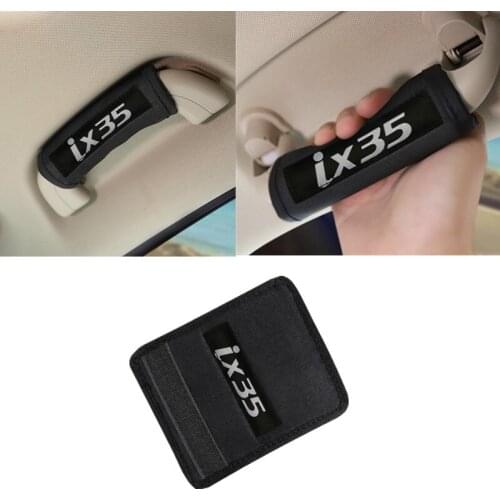Car interior Car roof handle plush protective cover for Hyundai ix35 Accessories Car Styling