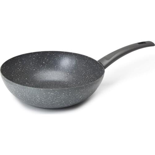 26 Cm Granite Wok Frying Pan
