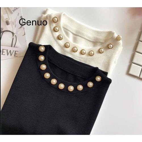 18 Colors Summer Fashion Women Girl Sleeveless Tops Thin Sweater Female Knitted Pullovers O-neck Beading Knitted ThinTank Tops