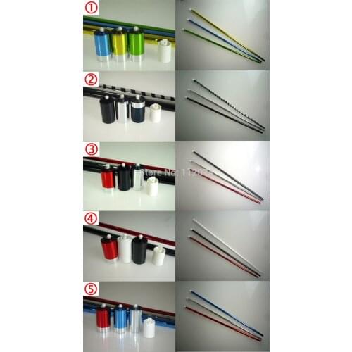 Triple Color Changing Cane (3pcs/Set) Magic Tricks Wand to Silk Appear Vanish Magia Magician Stage Illusions Gimmick Props Funy