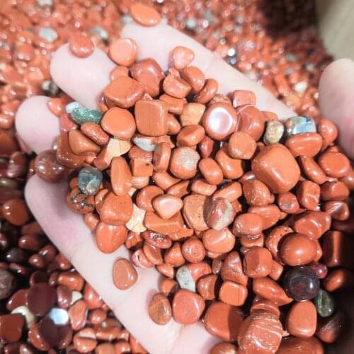 100g Natural Red Jasper Gravel Mineral Specimen Stone Polish Chakra Healing Witchcraft Energy Crystal Bedroom Decor