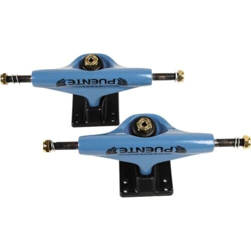 PUENTE 2Pcs 5Inch Aluminum Trucks Skateboard Ground Bridge Trucks Skateboard Longboard Truck